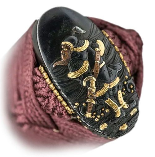 Kashira fin période Edo