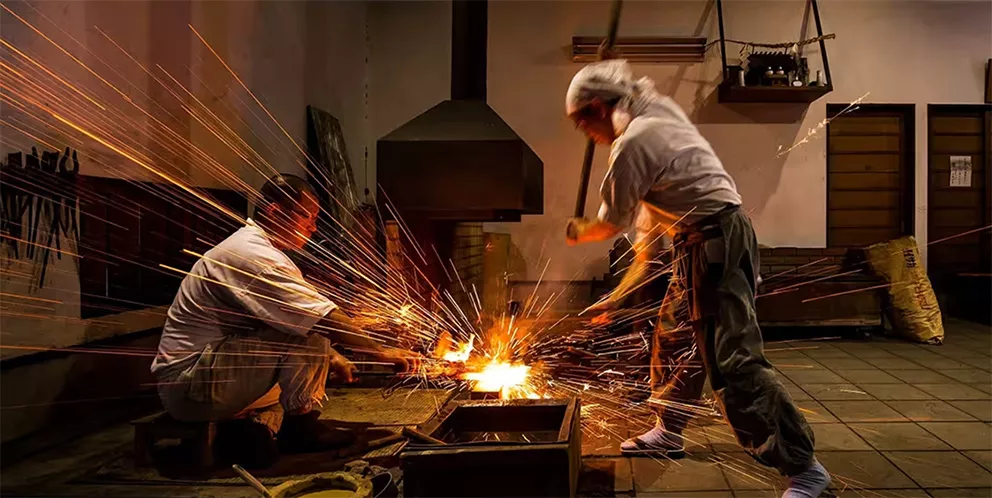 Martelage Tamahagane