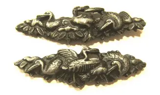 Menuki Trois grues