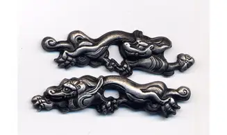 Menuki Dragon de pluie