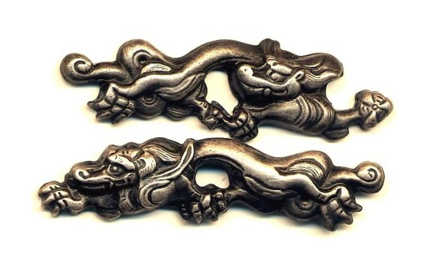 Menuki Dragon de pluie