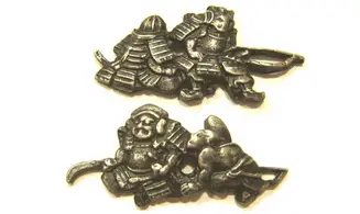 Menuki Guerrier