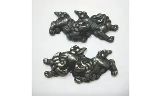 Menuki Couple lion