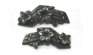 Menuki Radeau de fleurs