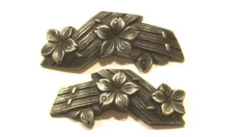 Menuki Radeau de fleurs