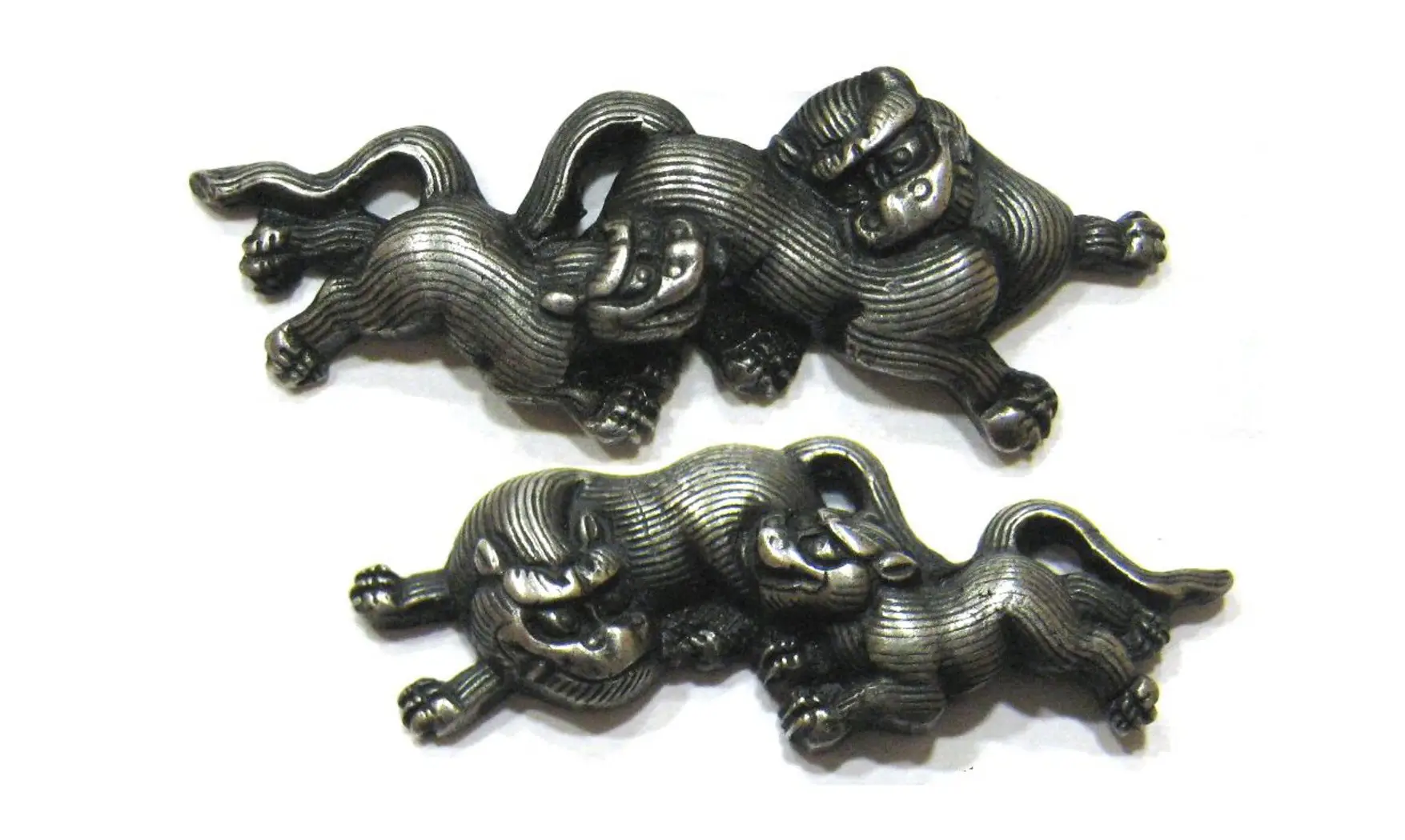 Menuki Tigre parent et enfant