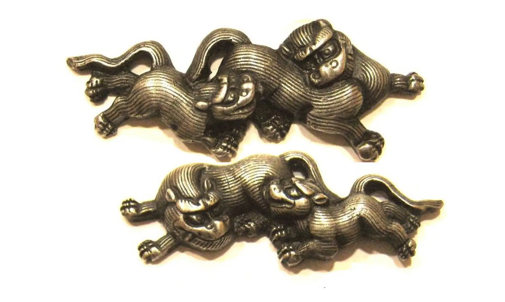 Menuki Tigre parent et enfant