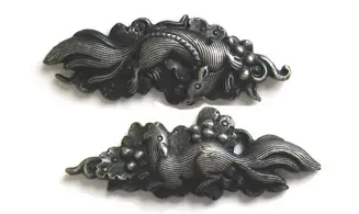 Menuki Raisins et écureuils