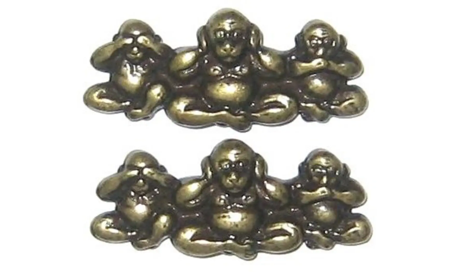 Menuki Trois singes