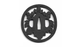 Tsuba Paulownia (Hideyoshi)