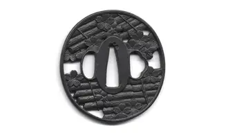 Tsuba Radeau Fleur