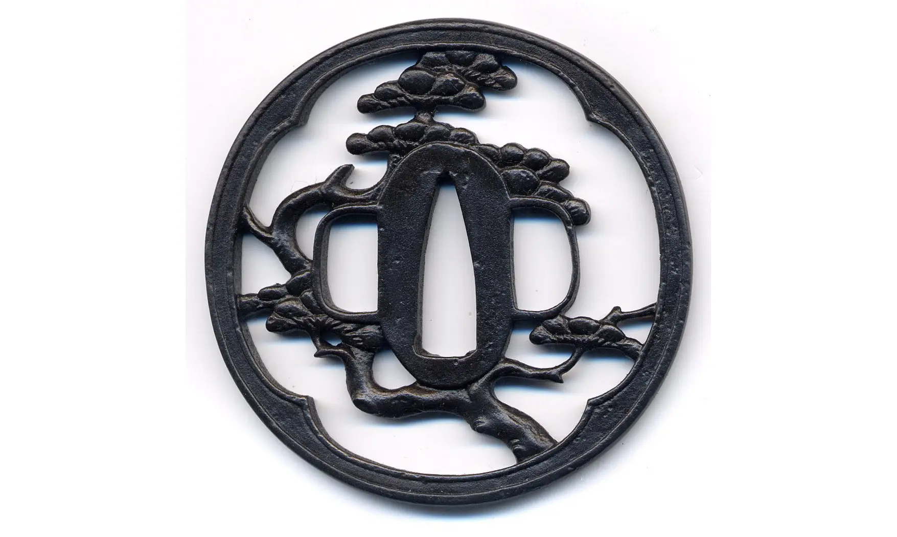 Tsuba Pin ajouré