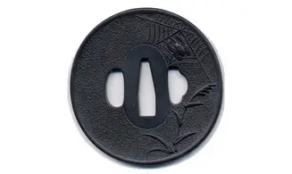 Tsuba Figurine araignée