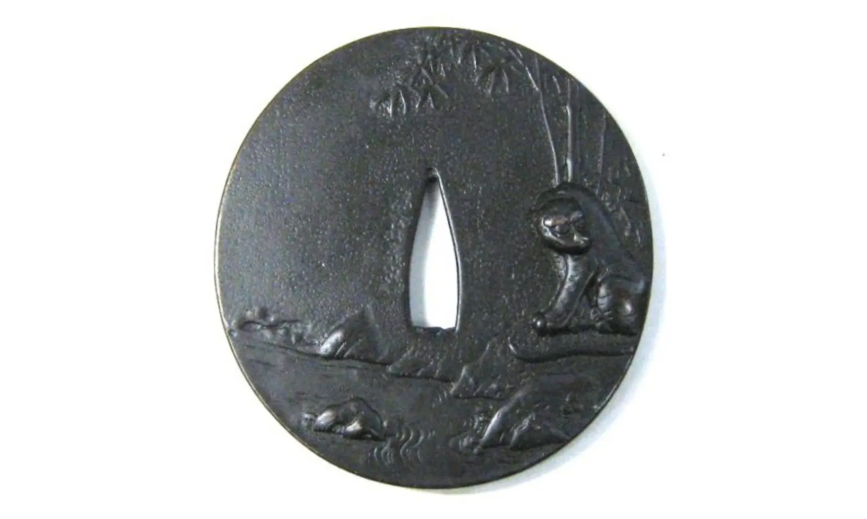 Tsuba Tigre Satsuma