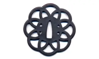 Tsuba neuf roues