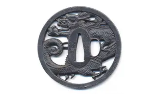 Tsuba Dragon Choshu