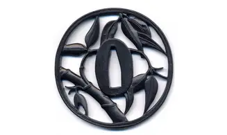 Tsuba Bambou