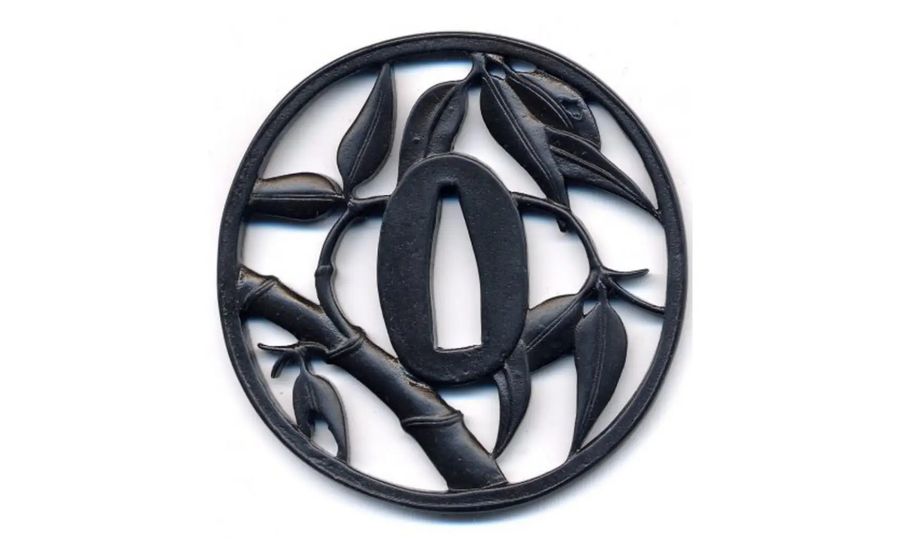Tsuba Bambou