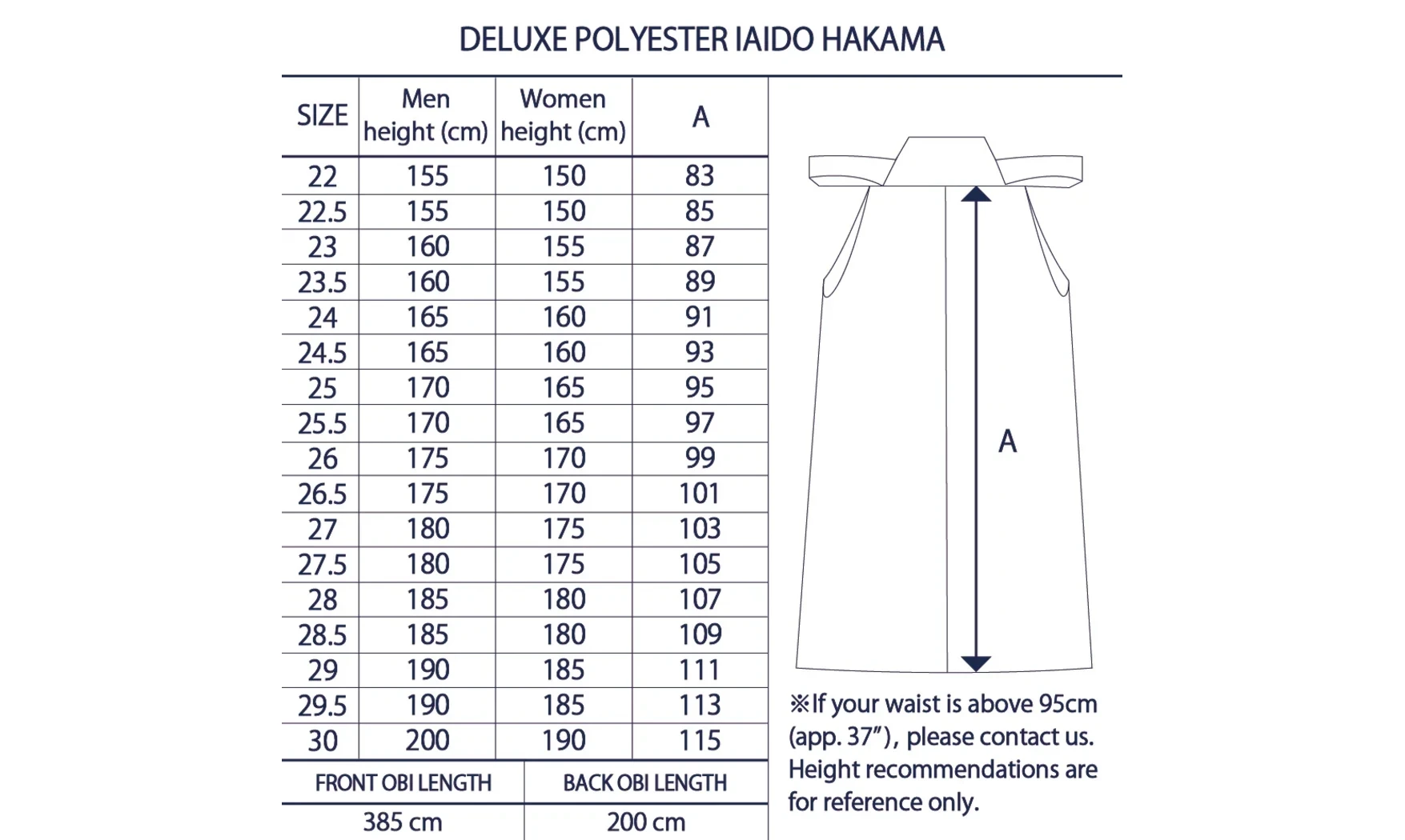 Hakama Japon Tozando