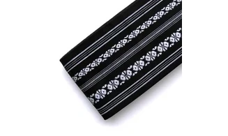 Ceinture Obi Kaku Noir Japon