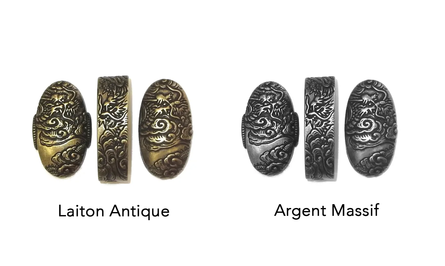 Choix Finition Fuchi-kashira