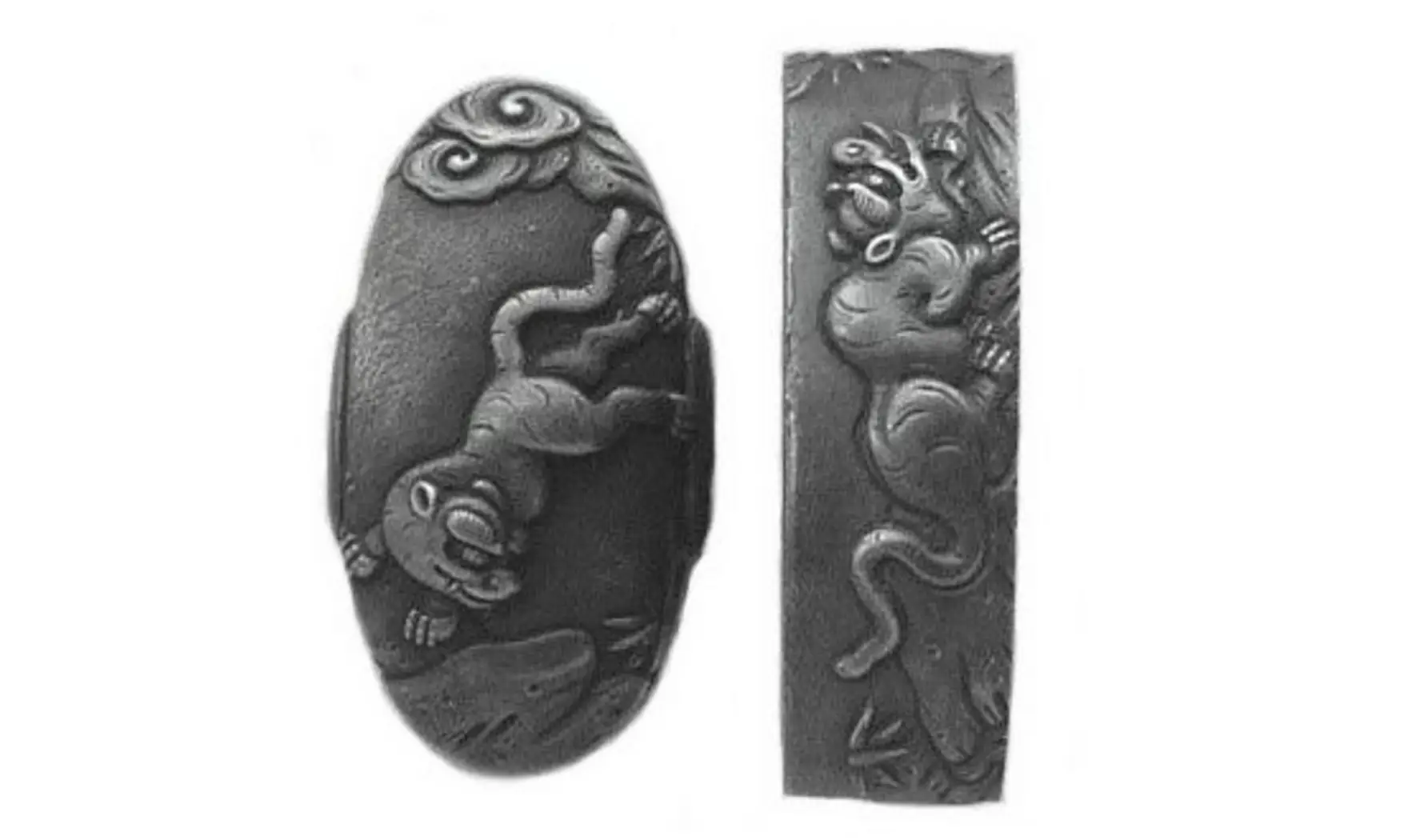 Fuchi-Kashira-Kojiri Tigre de Satsuma