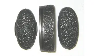 Fuchi-Kashira-Kojiri Arabesque de lierre