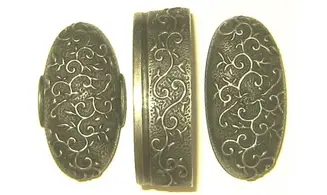 Fuchi-Kashira-Kojiri Arabesque de lierre