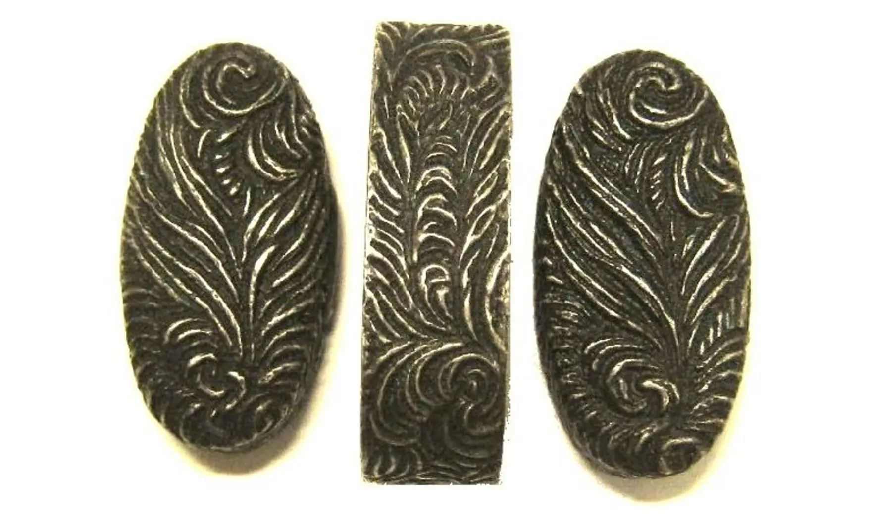 Fuchi-Kashira-Kojiri Herbe ondulée