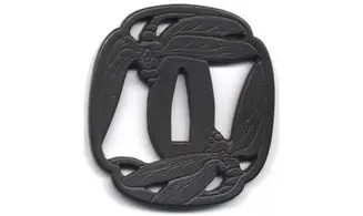 Tsuba Libellule