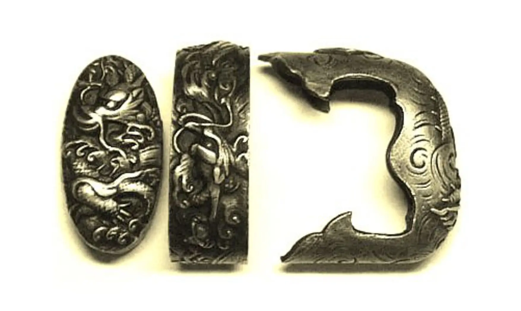 Fuchi-Kashira-Kojiri Mino Dragon